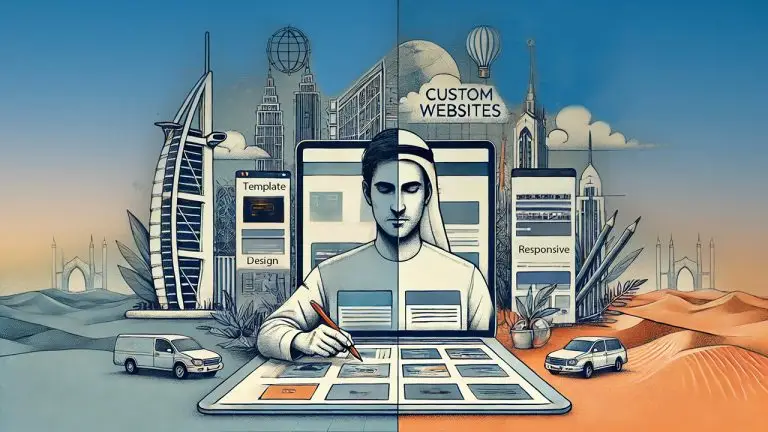 Custom vs. Template Websites: Which is Better for UAE Businesses?