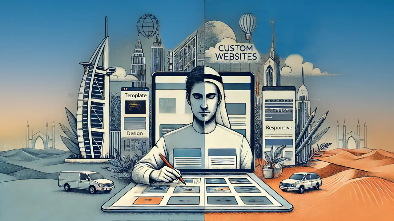 Custom vs. Template Websites: Which is Better for UAE Businesses?